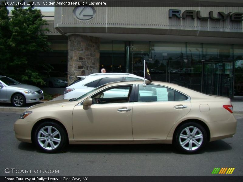 Golden Almond Metallic / Cashmere 2007 Lexus ES 350