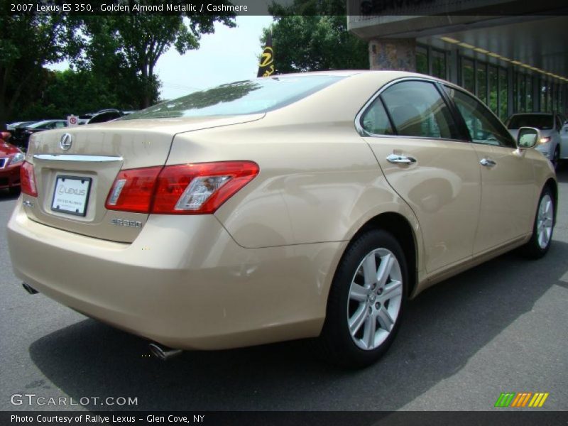 Golden Almond Metallic / Cashmere 2007 Lexus ES 350