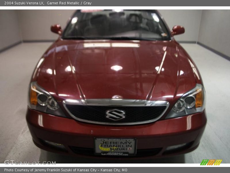 Garnet Red Metallic / Gray 2004 Suzuki Verona LX