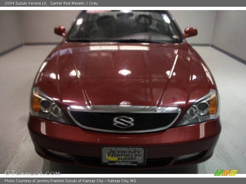 Garnet Red Metallic / Gray 2004 Suzuki Verona LX