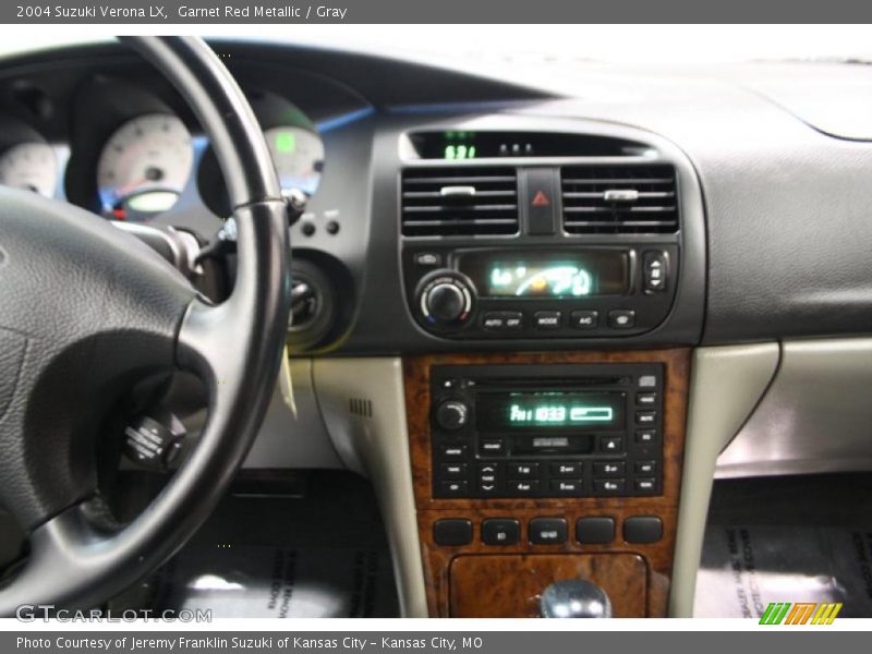 Garnet Red Metallic / Gray 2004 Suzuki Verona LX