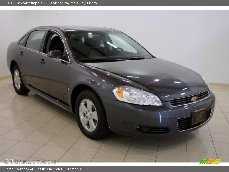 Cyber Gray Metallic / Ebony 2010 Chevrolet Impala LT