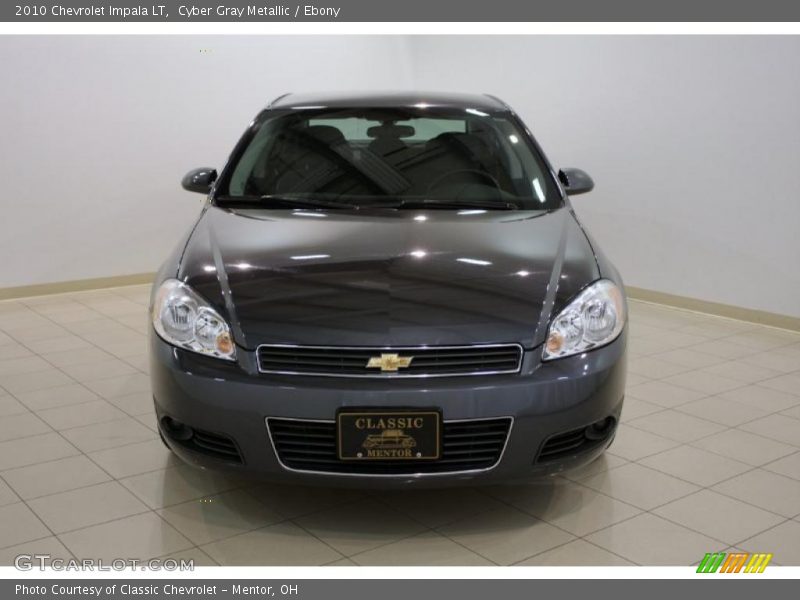 Cyber Gray Metallic / Ebony 2010 Chevrolet Impala LT