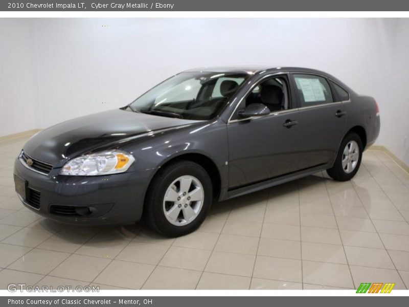 Cyber Gray Metallic / Ebony 2010 Chevrolet Impala LT