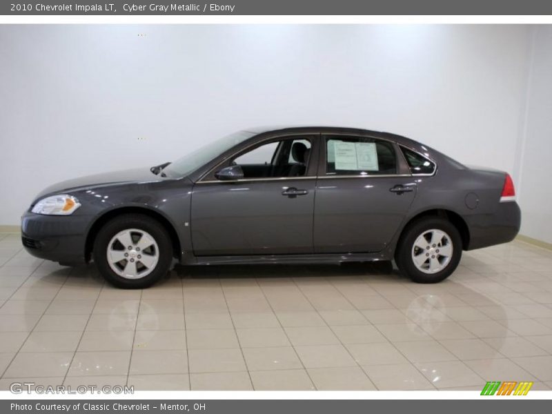 Cyber Gray Metallic / Ebony 2010 Chevrolet Impala LT