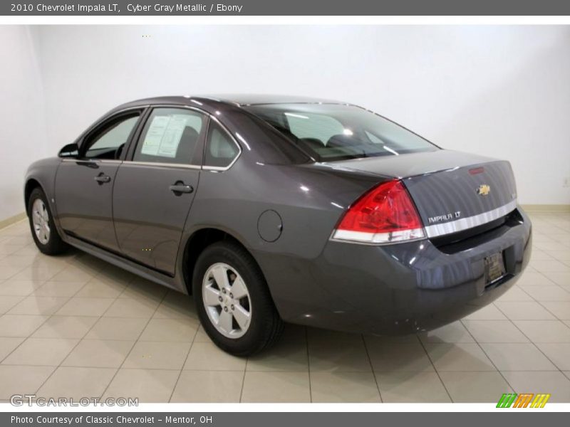 Cyber Gray Metallic / Ebony 2010 Chevrolet Impala LT