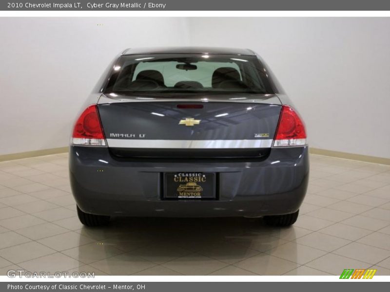 Cyber Gray Metallic / Ebony 2010 Chevrolet Impala LT