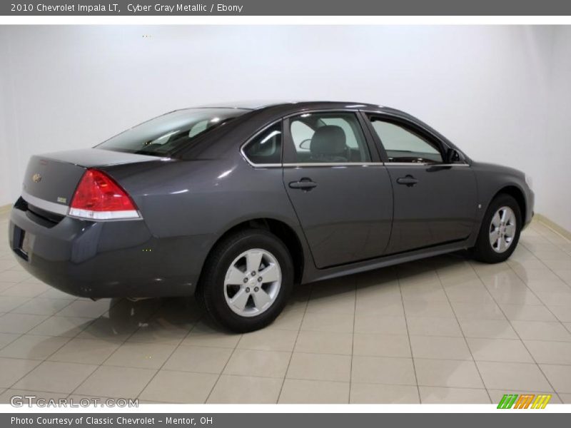 Cyber Gray Metallic / Ebony 2010 Chevrolet Impala LT