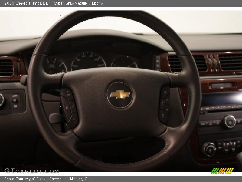 Cyber Gray Metallic / Ebony 2010 Chevrolet Impala LT