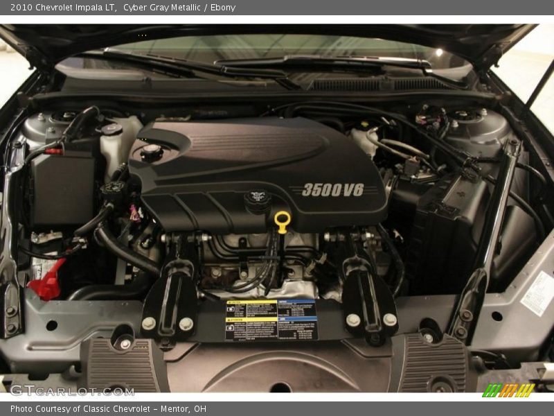 Cyber Gray Metallic / Ebony 2010 Chevrolet Impala LT