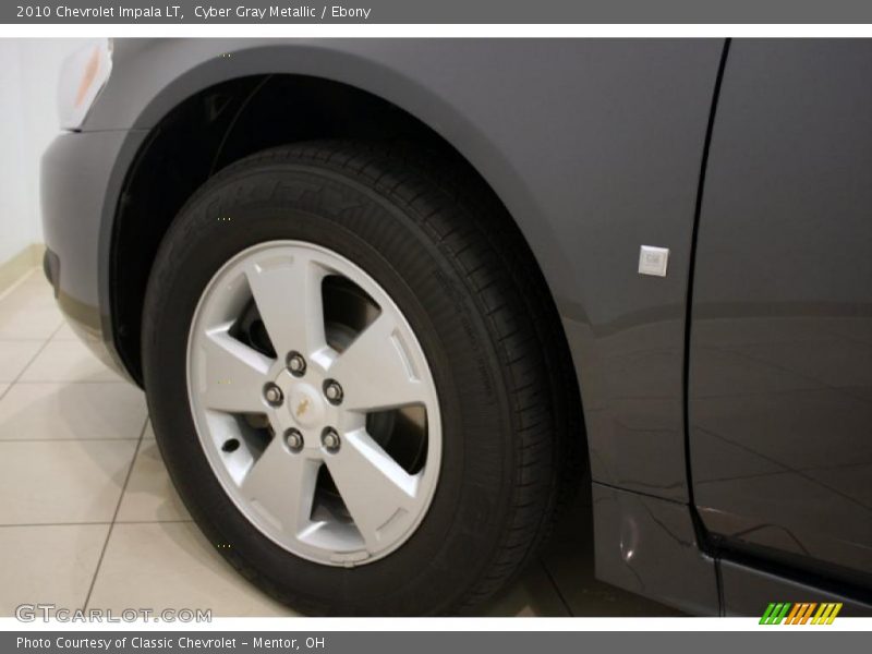 Cyber Gray Metallic / Ebony 2010 Chevrolet Impala LT