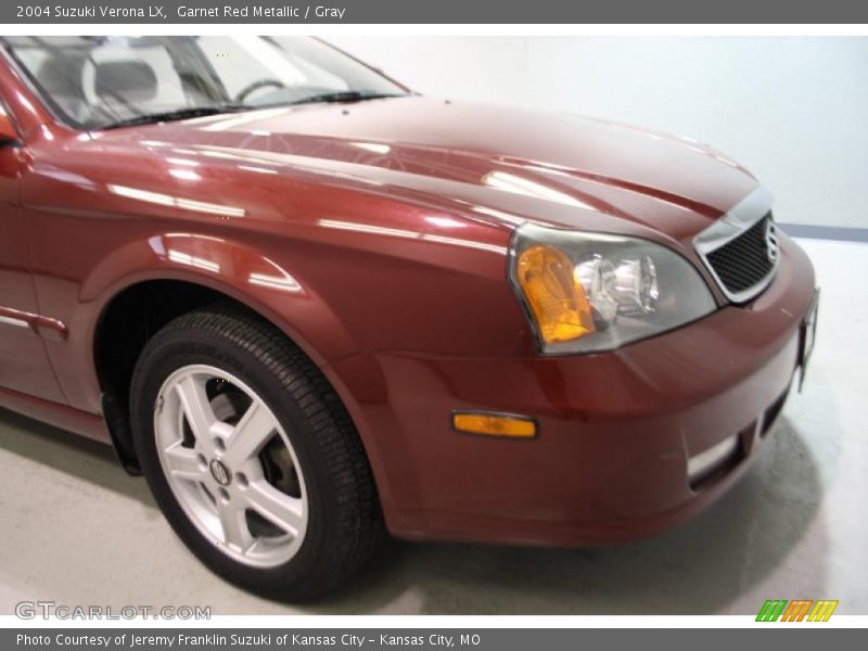 Garnet Red Metallic / Gray 2004 Suzuki Verona LX