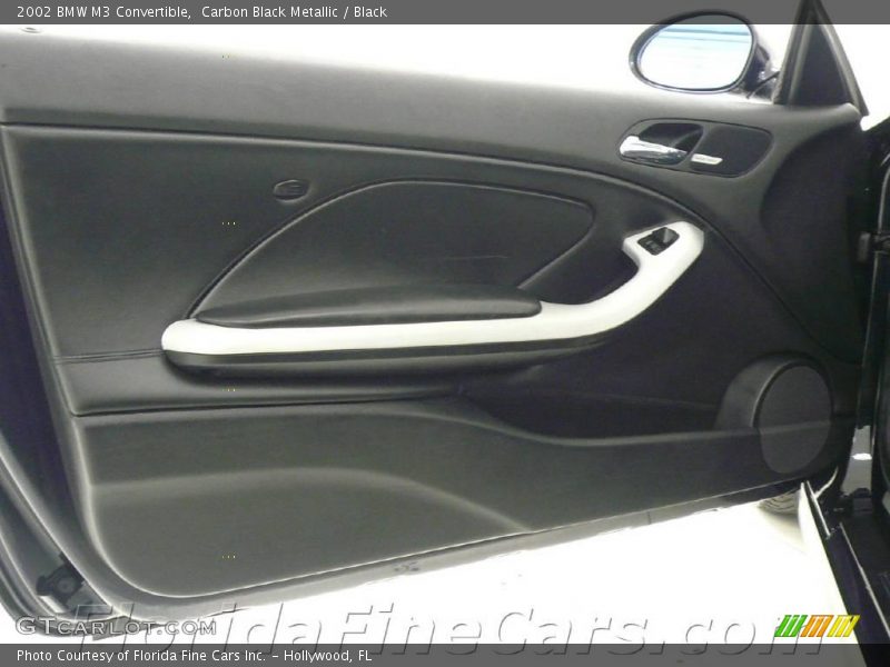 Carbon Black Metallic / Black 2002 BMW M3 Convertible