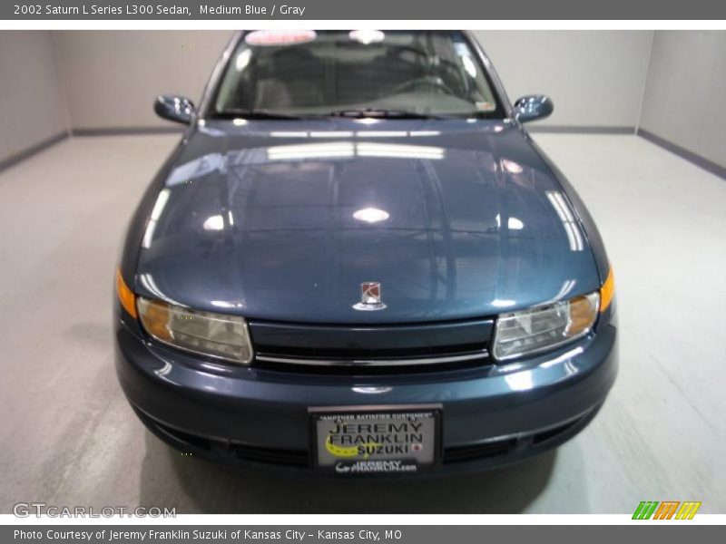 Medium Blue / Gray 2002 Saturn L Series L300 Sedan