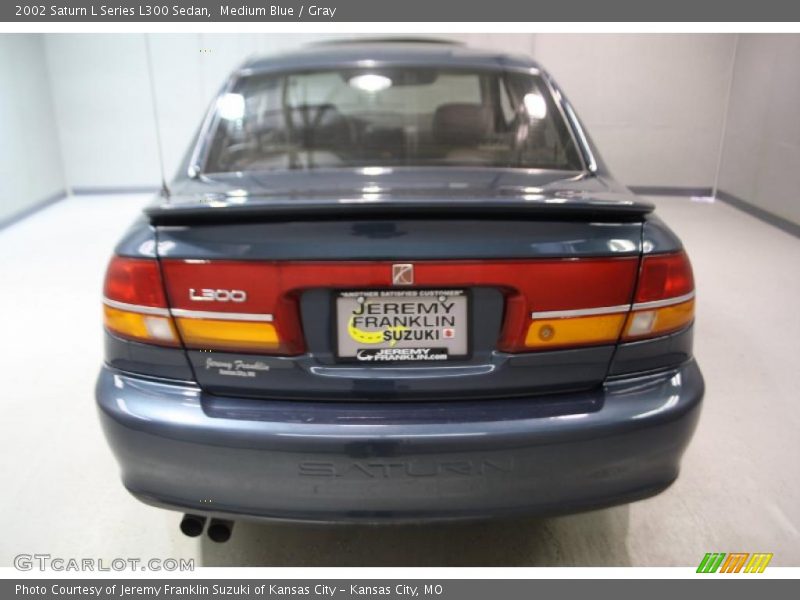Medium Blue / Gray 2002 Saturn L Series L300 Sedan