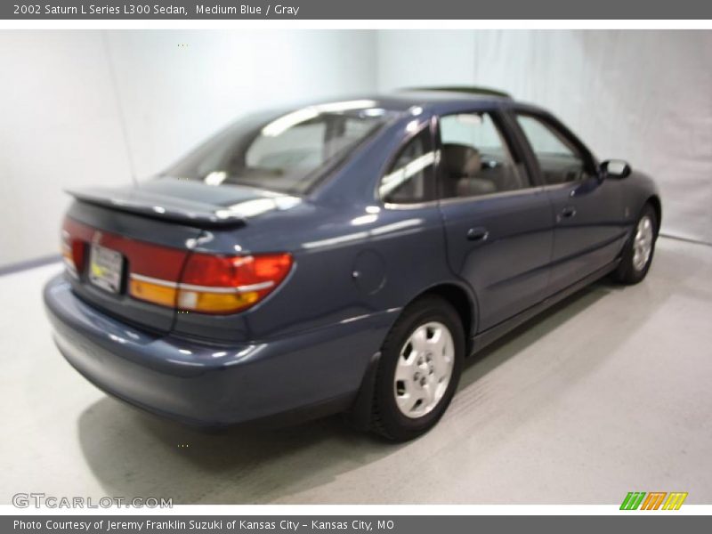 Medium Blue / Gray 2002 Saturn L Series L300 Sedan