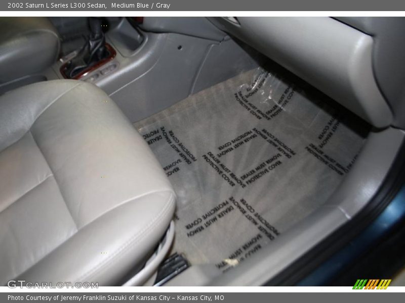 Medium Blue / Gray 2002 Saturn L Series L300 Sedan