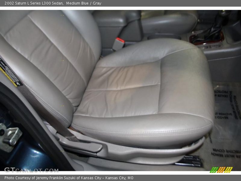 Medium Blue / Gray 2002 Saturn L Series L300 Sedan