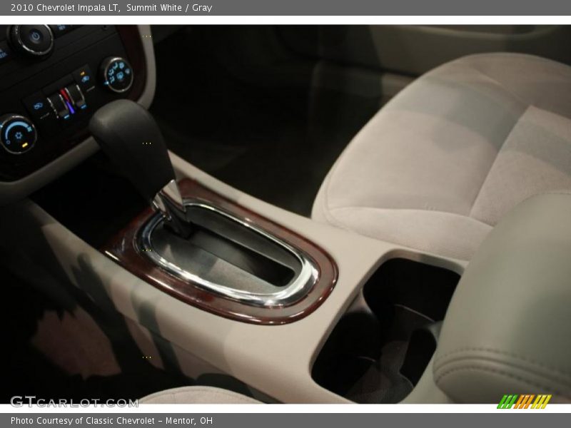 Summit White / Gray 2010 Chevrolet Impala LT