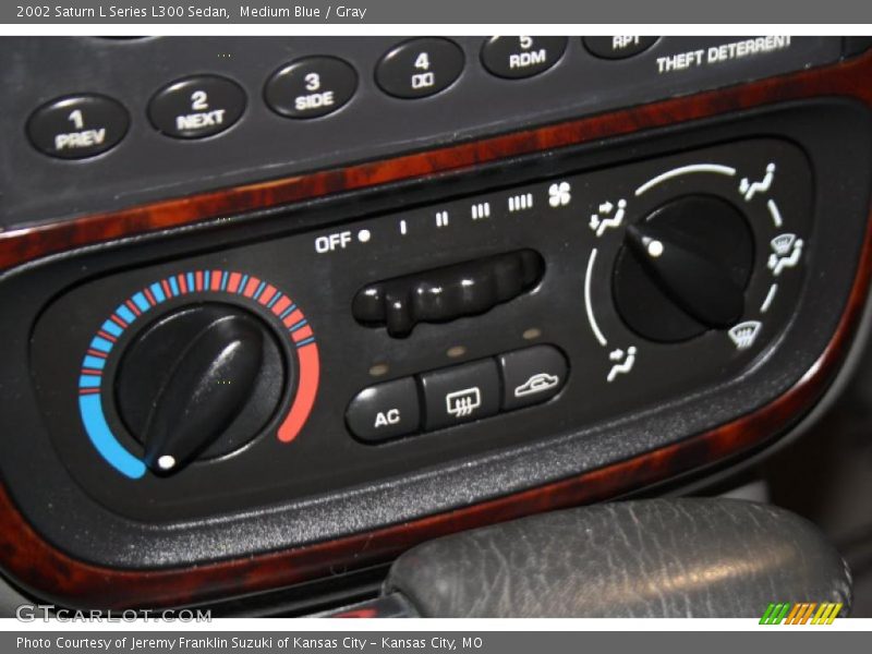 Medium Blue / Gray 2002 Saturn L Series L300 Sedan