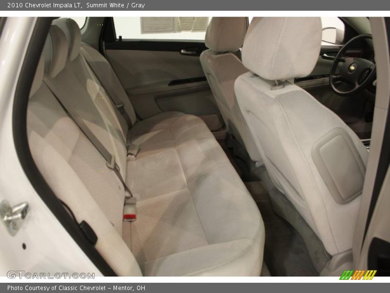 Summit White / Gray 2010 Chevrolet Impala LT