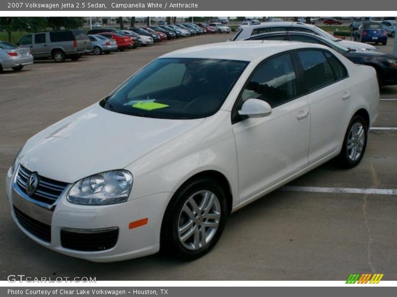Campanella White / Anthracite 2007 Volkswagen Jetta 2.5 Sedan