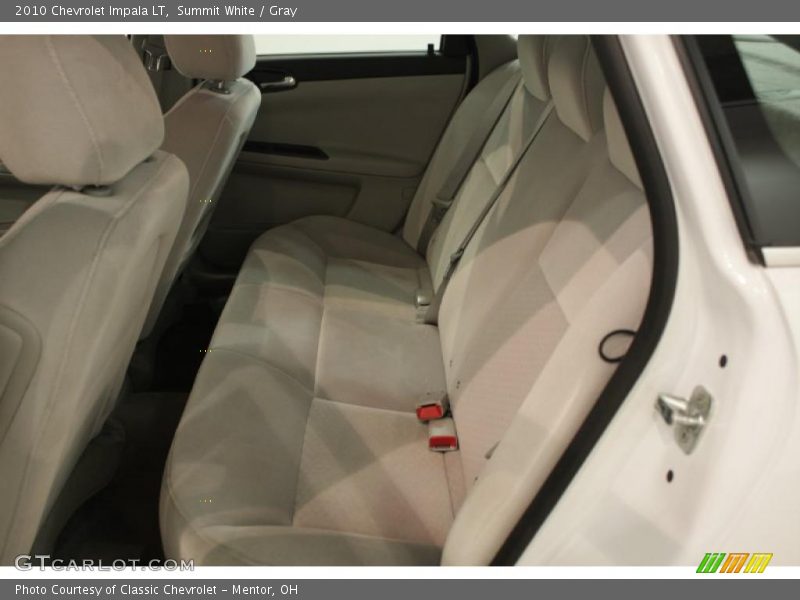 Summit White / Gray 2010 Chevrolet Impala LT