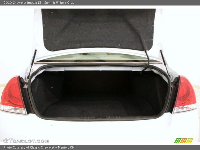 Summit White / Gray 2010 Chevrolet Impala LT