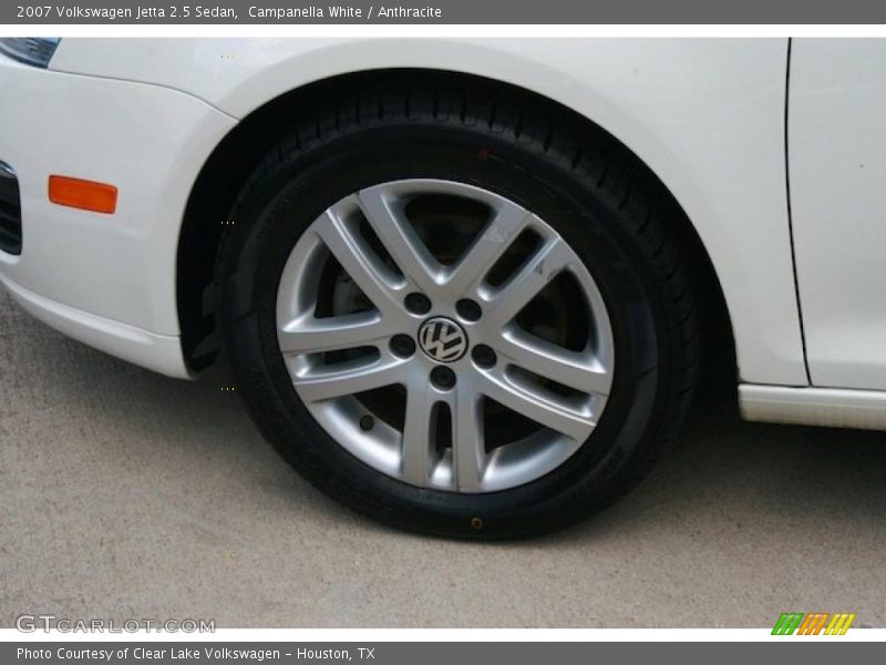 Campanella White / Anthracite 2007 Volkswagen Jetta 2.5 Sedan