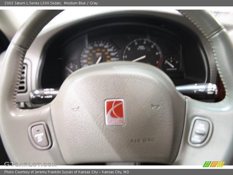 Medium Blue / Gray 2002 Saturn L Series L300 Sedan