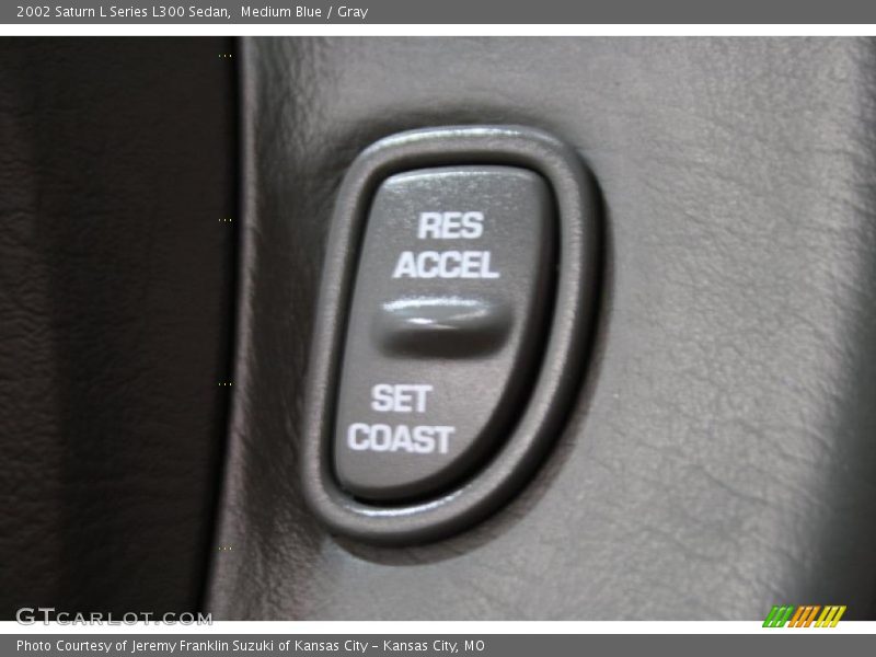 Medium Blue / Gray 2002 Saturn L Series L300 Sedan