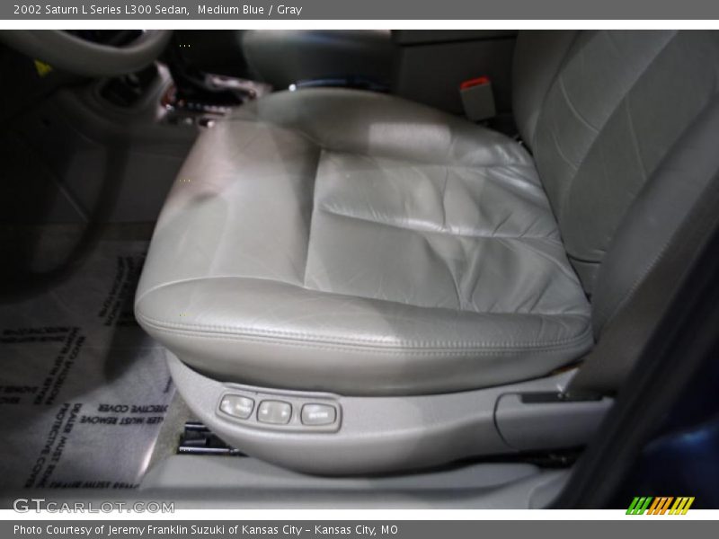 Medium Blue / Gray 2002 Saturn L Series L300 Sedan