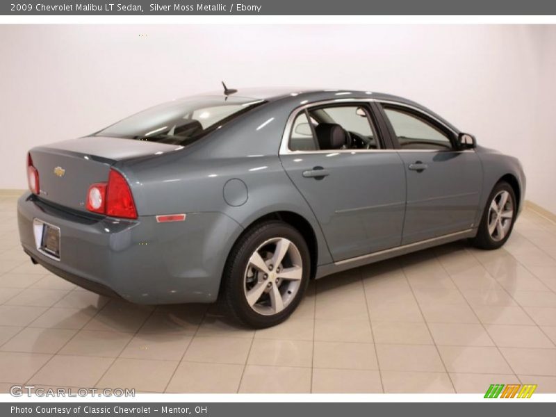 Silver Moss Metallic / Ebony 2009 Chevrolet Malibu LT Sedan