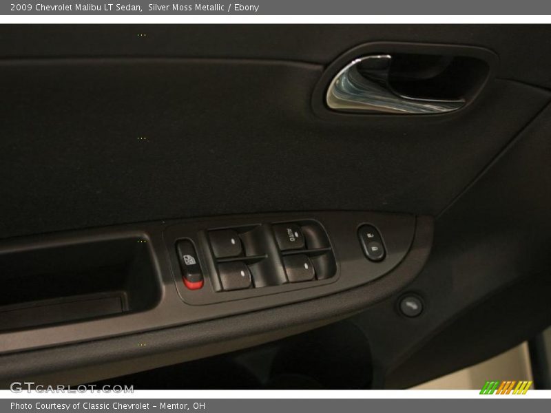 Silver Moss Metallic / Ebony 2009 Chevrolet Malibu LT Sedan