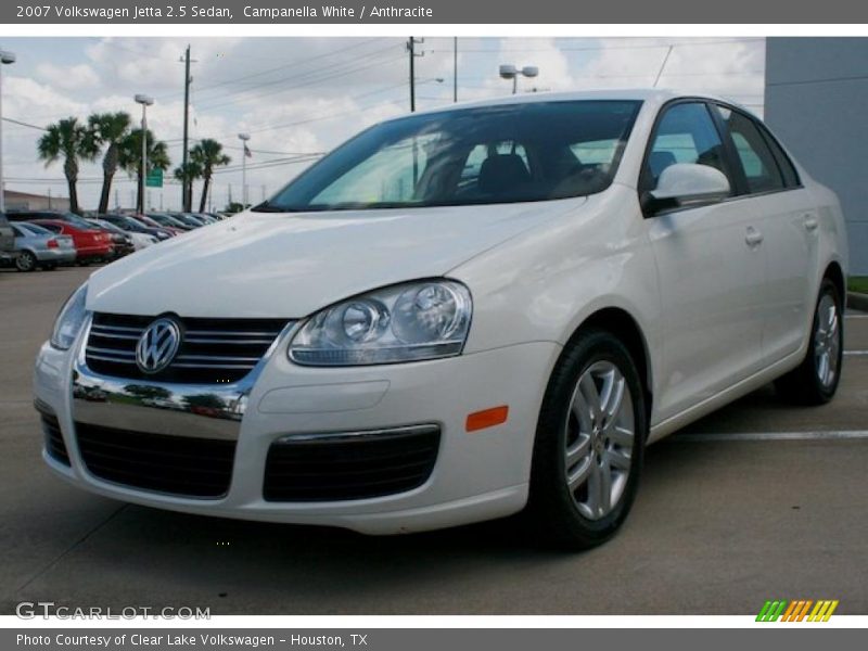 Campanella White / Anthracite 2007 Volkswagen Jetta 2.5 Sedan