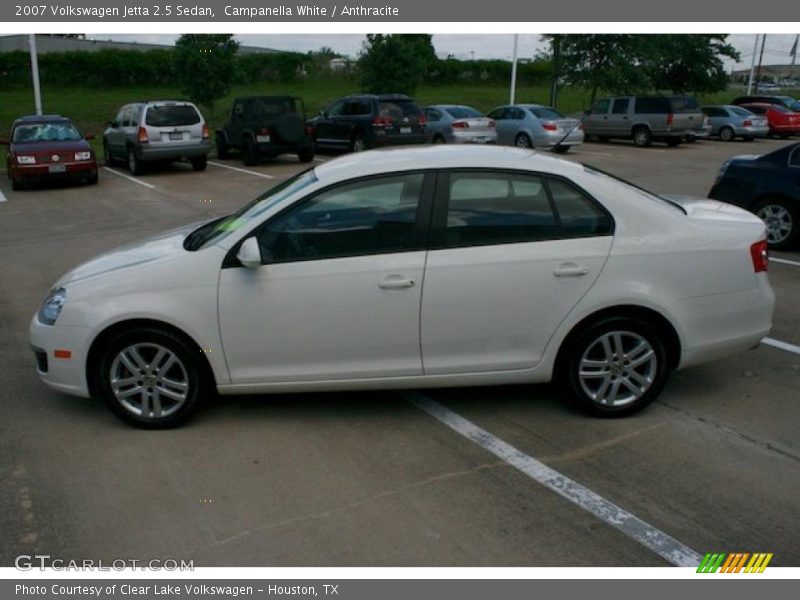 Campanella White / Anthracite 2007 Volkswagen Jetta 2.5 Sedan