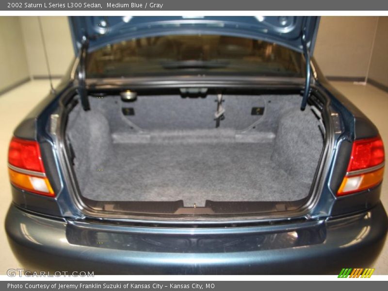 Medium Blue / Gray 2002 Saturn L Series L300 Sedan