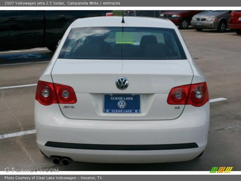 Campanella White / Anthracite 2007 Volkswagen Jetta 2.5 Sedan