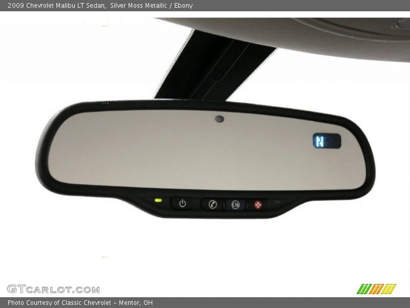 Silver Moss Metallic / Ebony 2009 Chevrolet Malibu LT Sedan