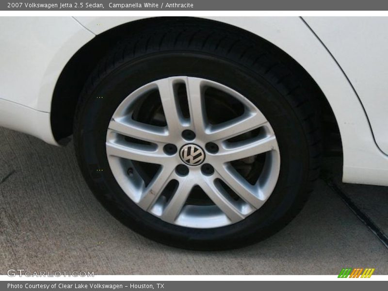 Campanella White / Anthracite 2007 Volkswagen Jetta 2.5 Sedan