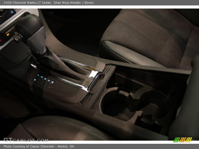 Silver Moss Metallic / Ebony 2009 Chevrolet Malibu LT Sedan