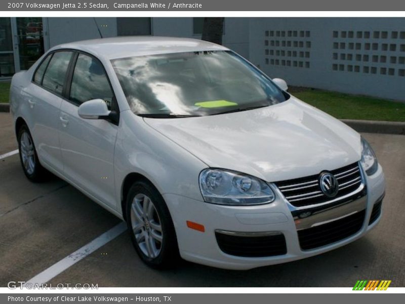 Campanella White / Anthracite 2007 Volkswagen Jetta 2.5 Sedan