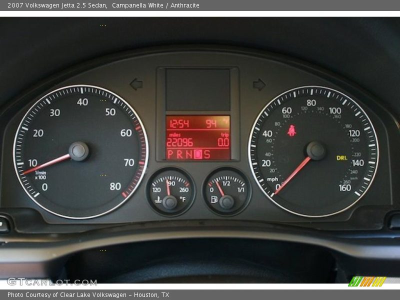 Campanella White / Anthracite 2007 Volkswagen Jetta 2.5 Sedan