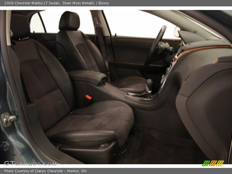 Silver Moss Metallic / Ebony 2009 Chevrolet Malibu LT Sedan