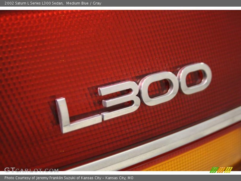 Medium Blue / Gray 2002 Saturn L Series L300 Sedan