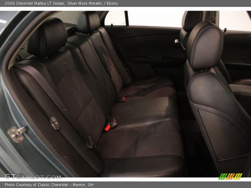 Silver Moss Metallic / Ebony 2009 Chevrolet Malibu LT Sedan