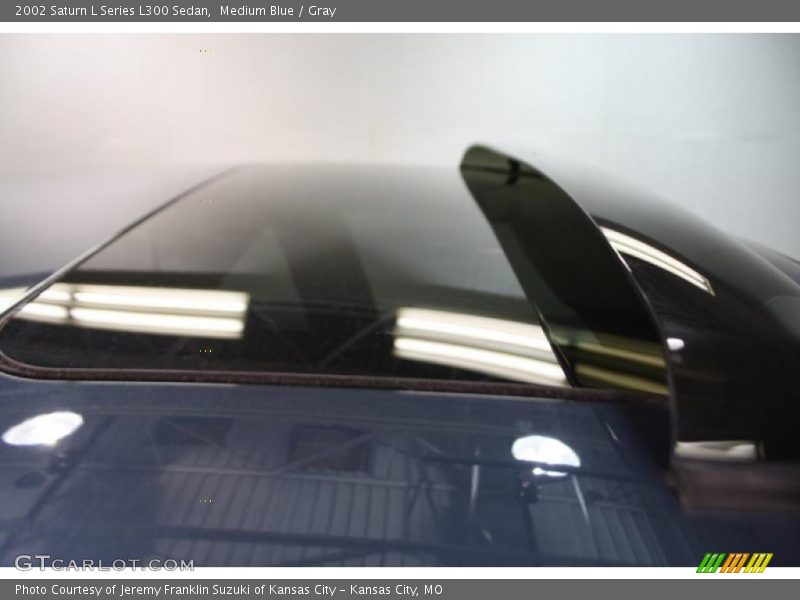 Medium Blue / Gray 2002 Saturn L Series L300 Sedan