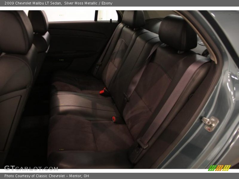 Silver Moss Metallic / Ebony 2009 Chevrolet Malibu LT Sedan