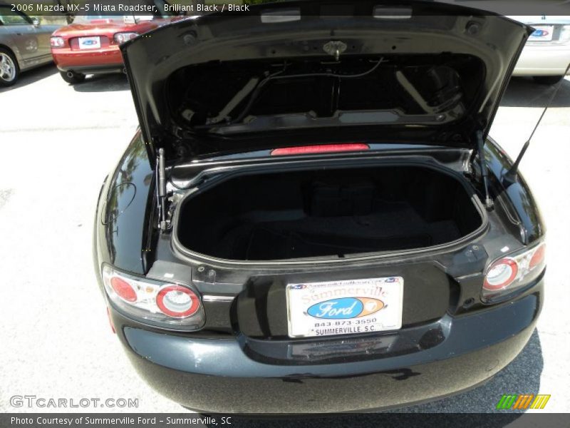 Brilliant Black / Black 2006 Mazda MX-5 Miata Roadster