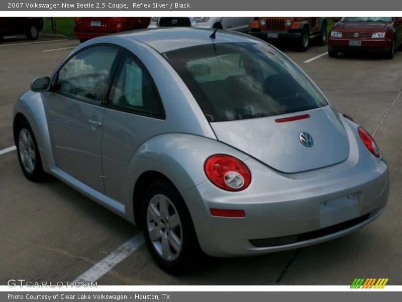 Reflex Silver / Black 2007 Volkswagen New Beetle 2.5 Coupe